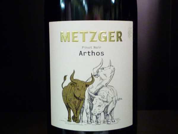 Metzger Arthos Pinot Noir 2016 Restmenge