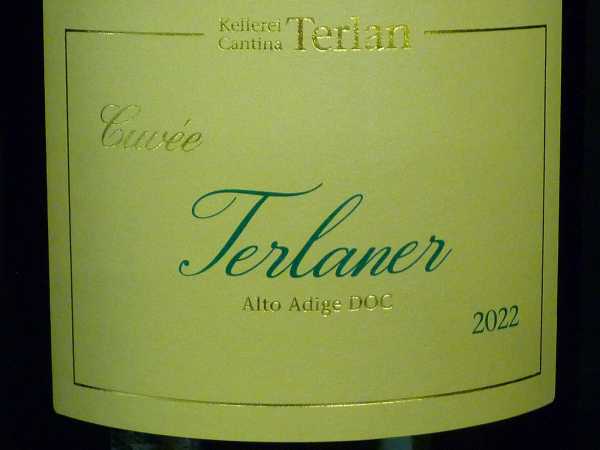 Terlan Chardonnay "Kreuth" Alto Adige Terlaner doc 2022