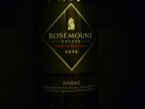 Rosemount Shiraz Diamond Label 2020