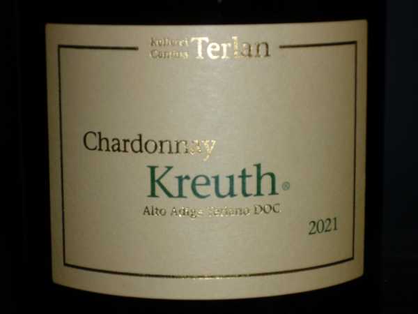 Terlan Chardonnay "Kreuth" Alto Adige Terlaner doc 2021