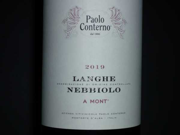 Paolo Conterno A Mont Nebbiolo Langhe 2019 Restmenge