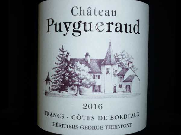 Chateau Puygueraud 2016