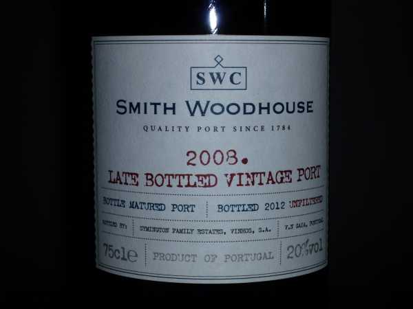 Smith Woodhouse LBV Port 2008
