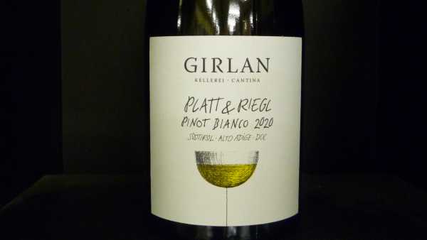 Girlan Platt & Riegl Südtiroler Pinot Bianco DOC 2020