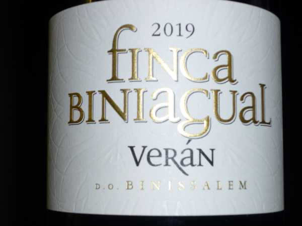 Finca Biniagual Veran 2019