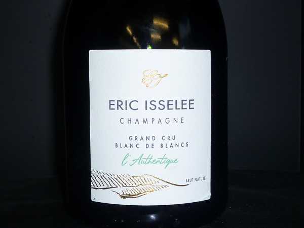 Eric Isselee Grand Cru Blanc de Blancs l'Authentique Brut Nature Champagne