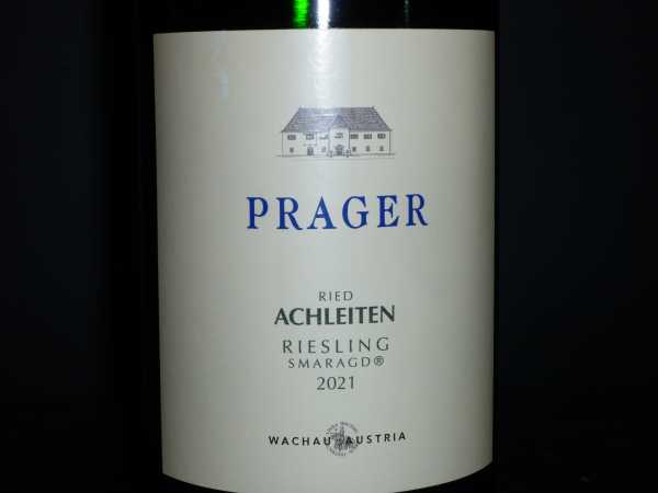 Prager Riesling Smaragd Ried Achleiten DAC 2021